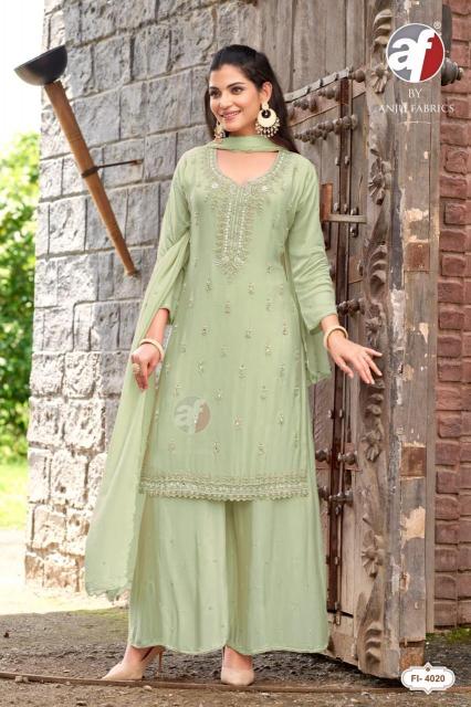 Anju fabrics FI 4020 kurti manufacturer and wholesaler in ahmedabad